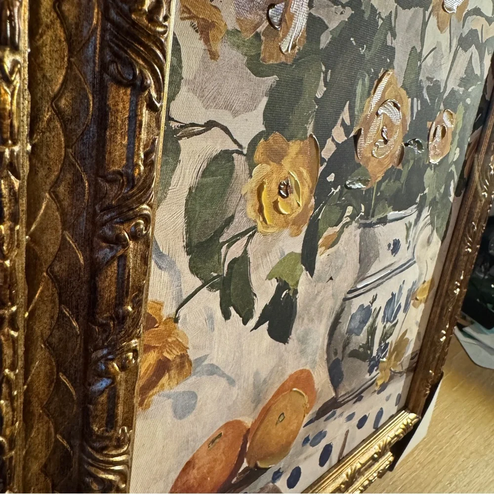 16"x20" Floral Painting Wall Art - designed with Studio McGee - Picture 11 of 15